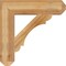 Ekena Millwork Olympic Craftsman Rough Sawn Bracket, Western Red Cedar, 6"W x 28"D x 28"H BKT06X28X28OLY04RWR - alternate 4